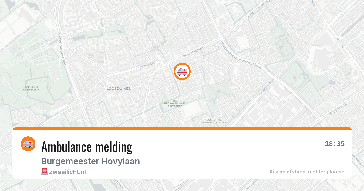 Ambulance melding — 22 jun 2026