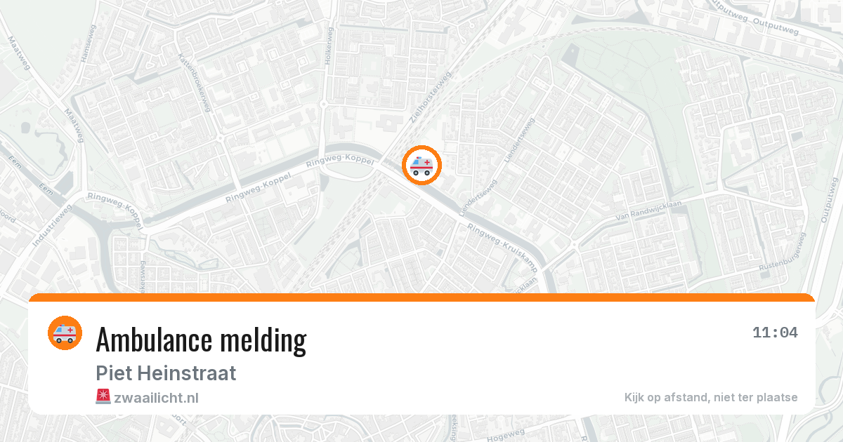 Ambulance melding — 28 jun 2026