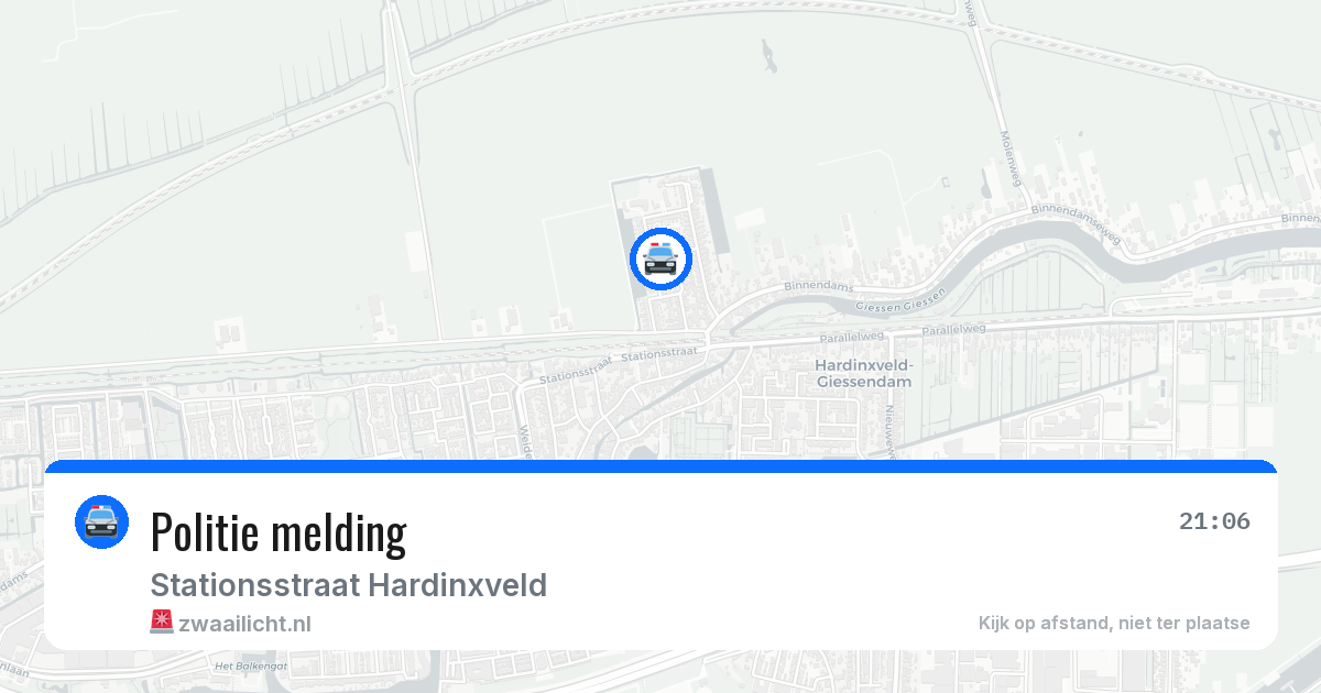 Politie melding — 4 aug 2026