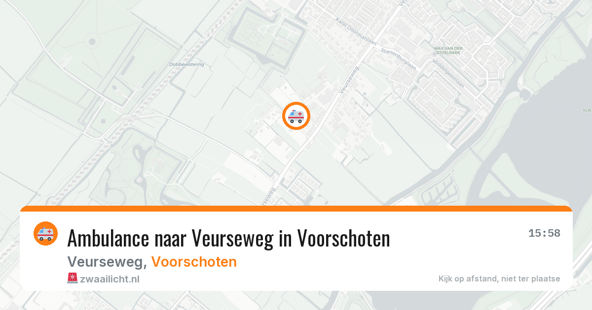 Ambulance naar Veurseweg in Voorschoten — 31 jul 2026