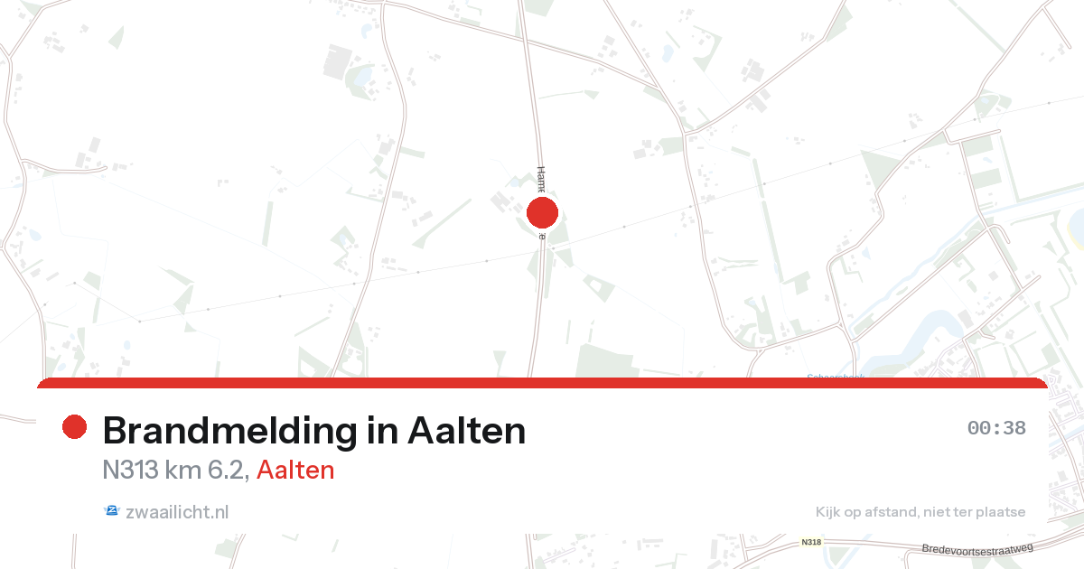 Brandmelding in Aalten — 27 aug 2026