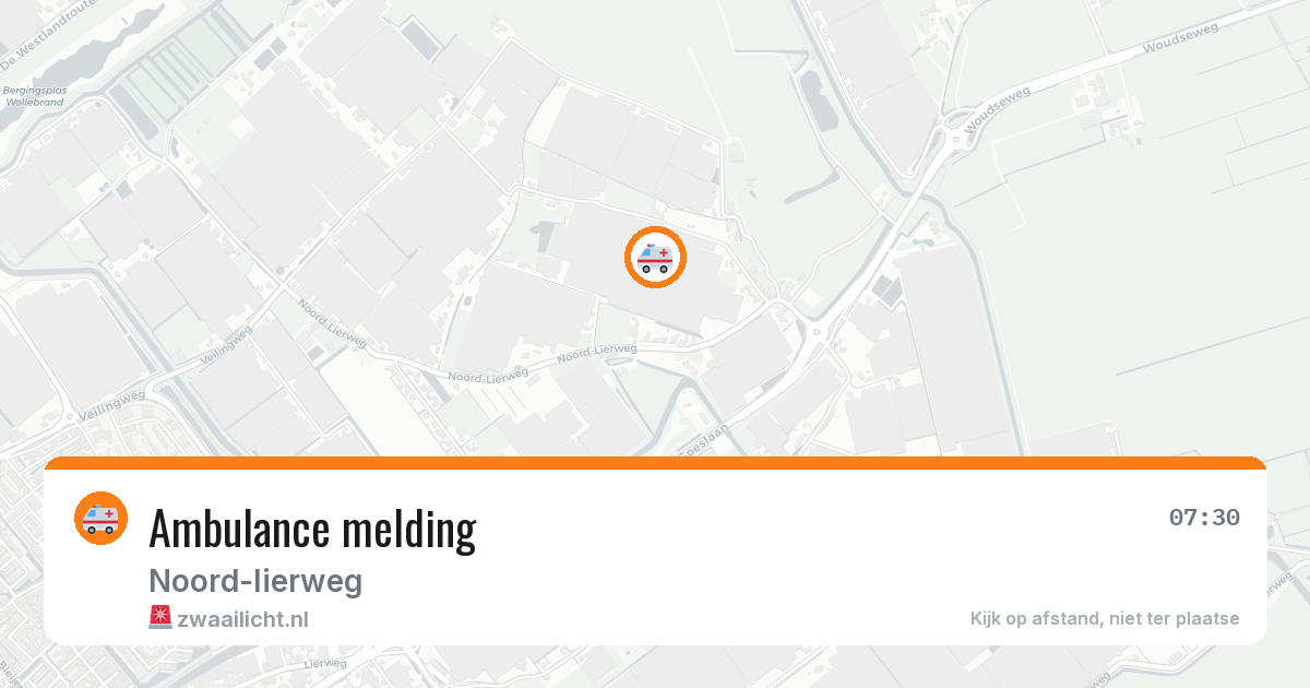 Ambulance melding — 16 mei 2026