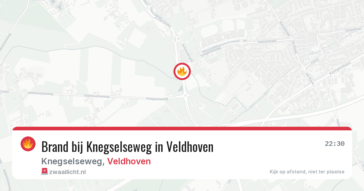 Brand bij Knegselseweg in Veldhoven — 8 jul 2026