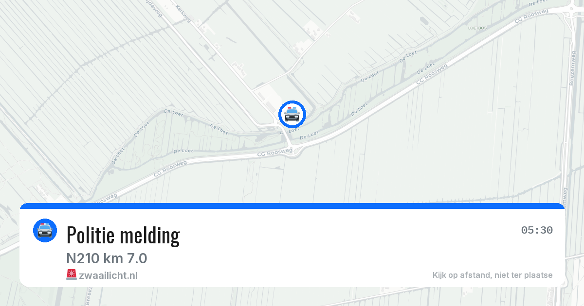 Politie melding — 23 jun 2026