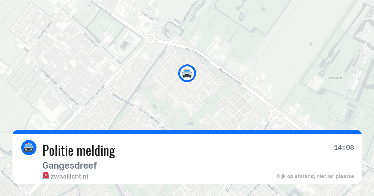 Politie melding — 6 mei 2026