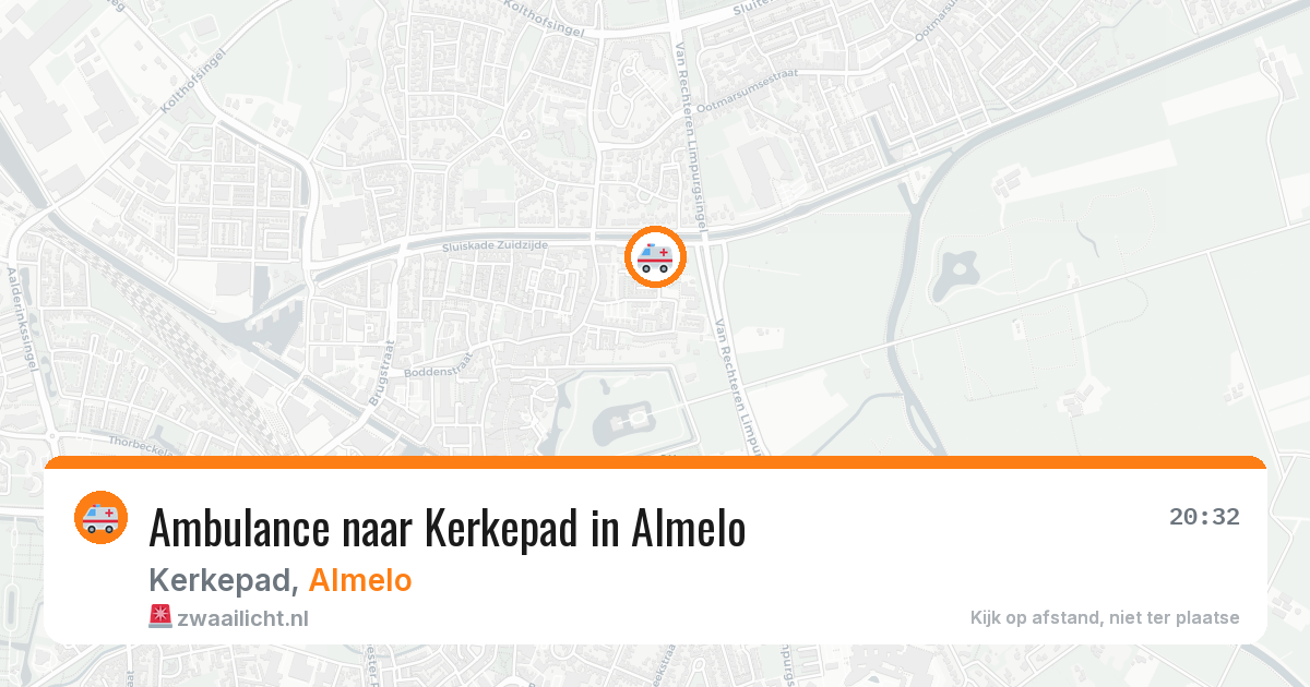 Ambulance naar Kerkepad in Almelo — 12 aug 2026