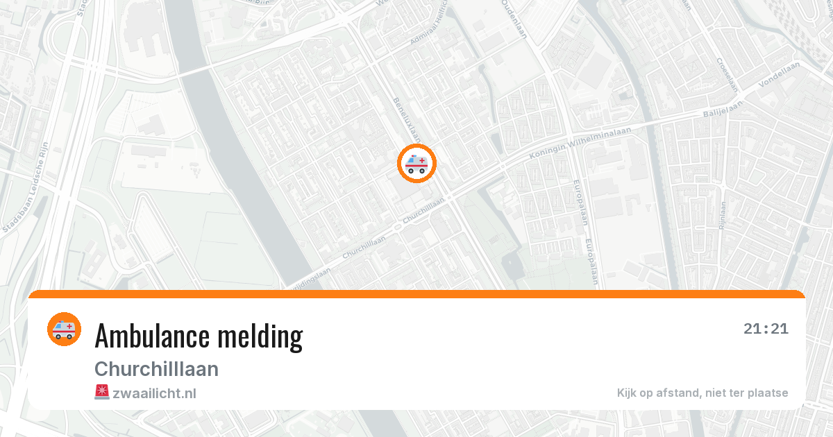 Ambulance melding — 8 jul 2026