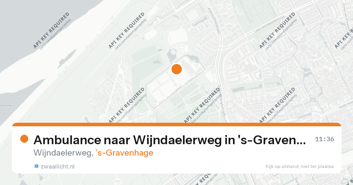 Ambulance naar Wijndaelerweg in 's-Gravenhage — 26 aug 2026