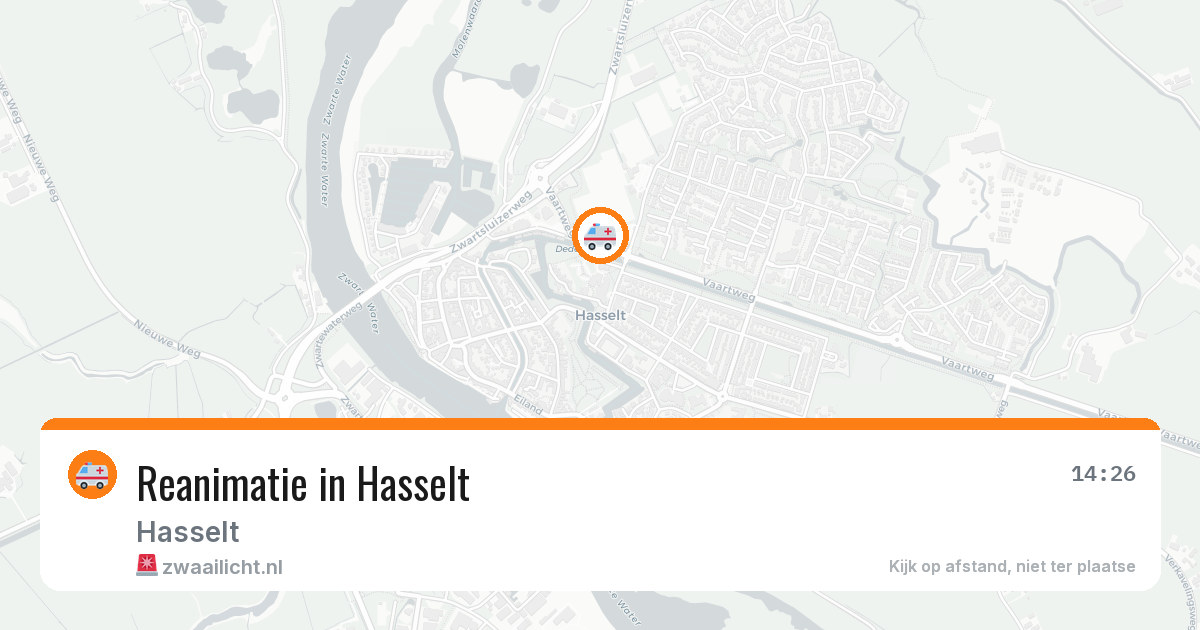 Reanimatie in Hasselt — 8 aug 2026