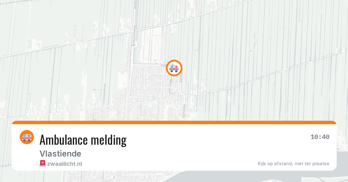Ambulance melding — 11 jun 2026