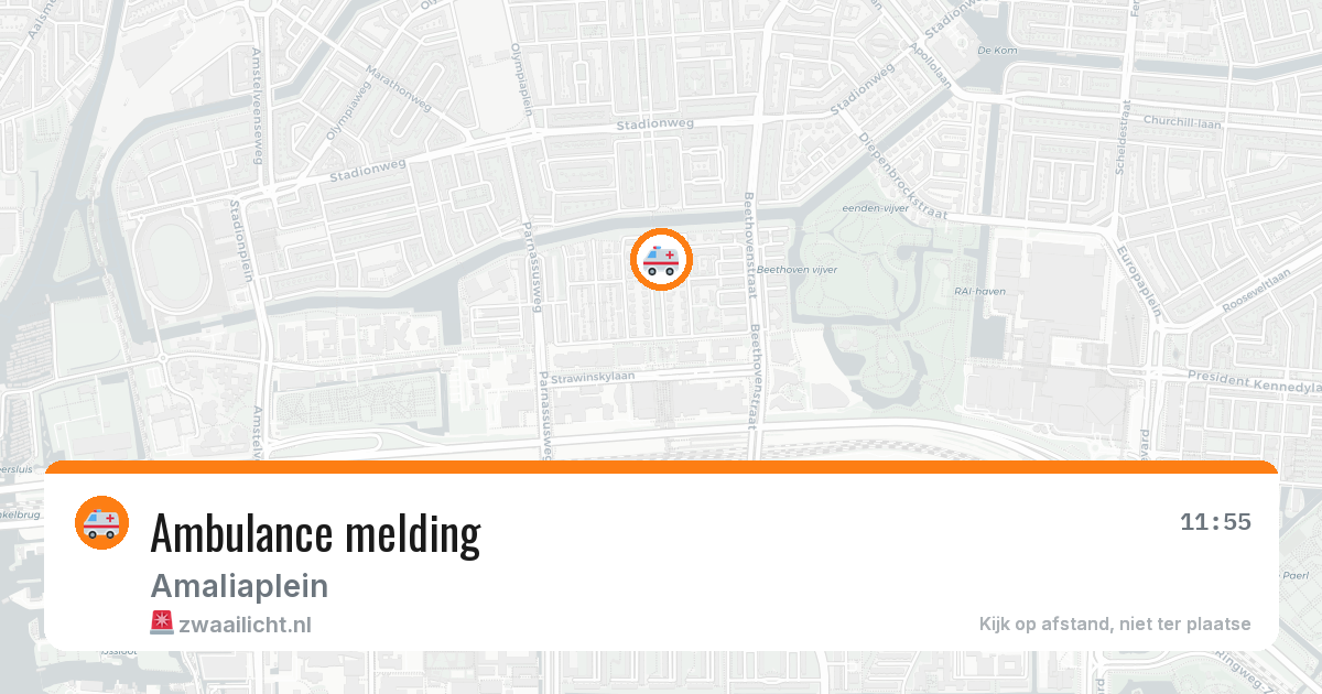 Ambulance melding — 3 jun 2026