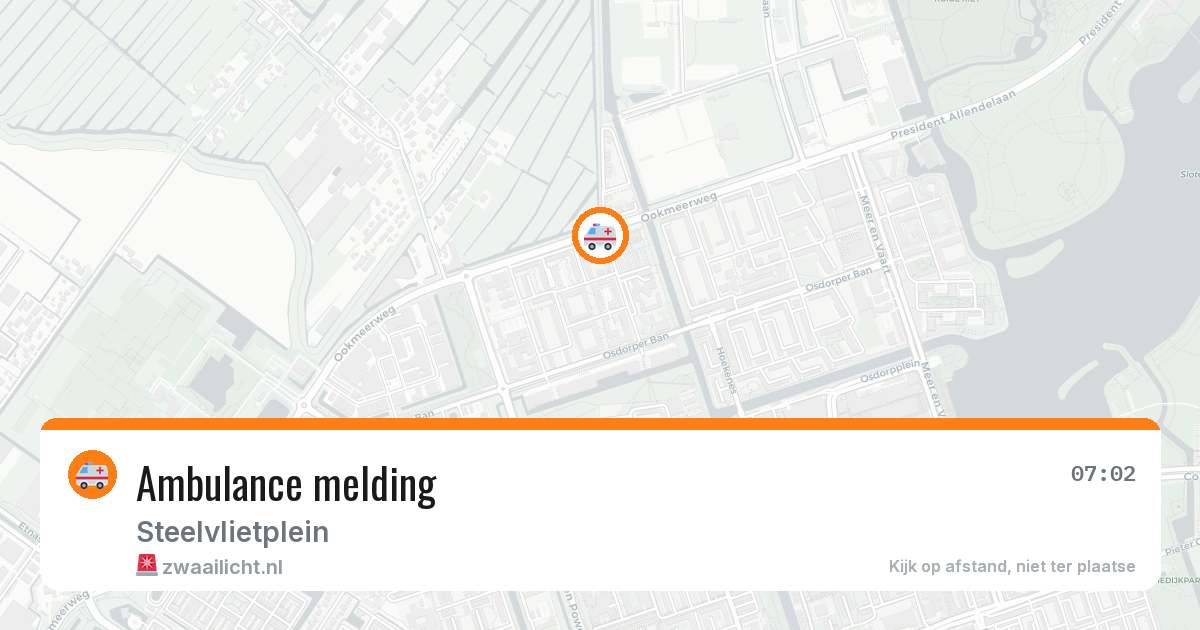 Ambulance melding — 5 jun 2026