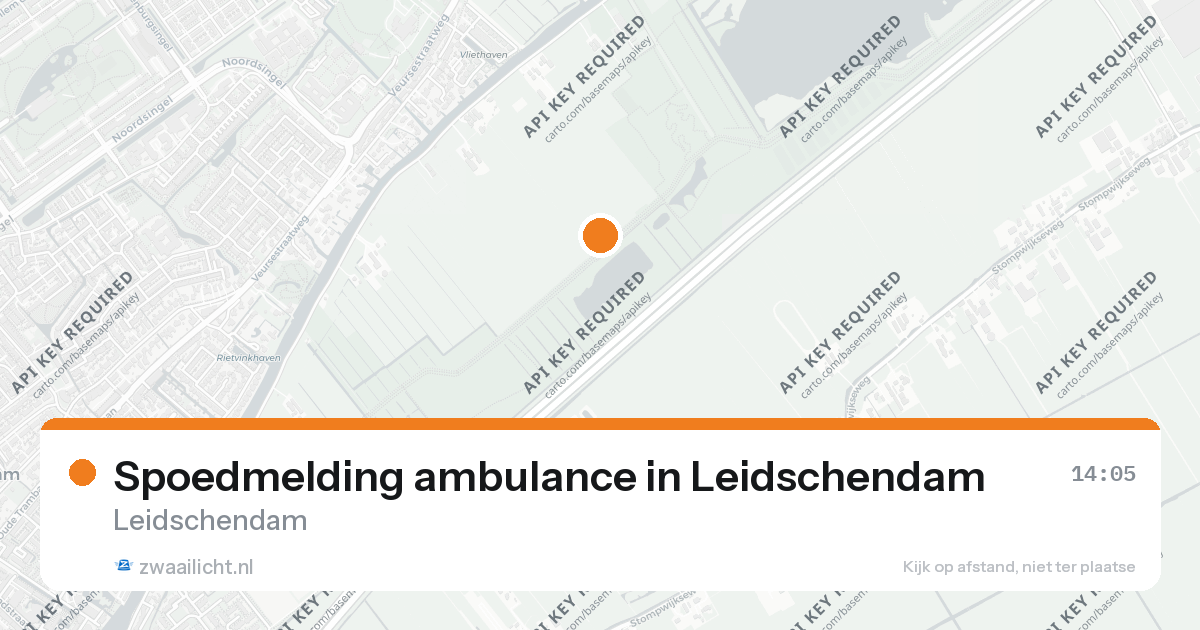 Spoedmelding ambulance in Leidschendam — 25 aug 2026