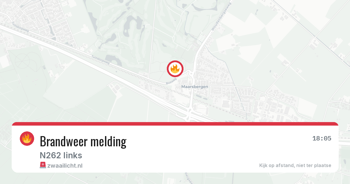 Brandweer melding — 10 apr 2026