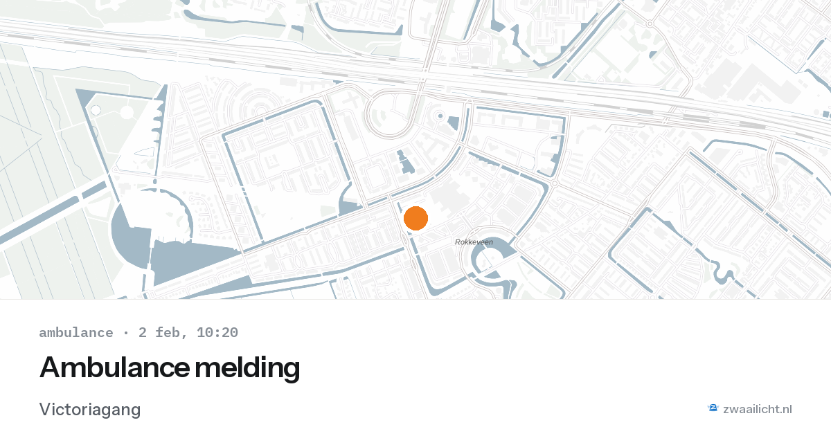 Ambulance melding — 2 feb 2026
