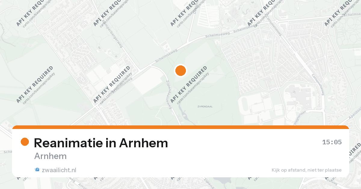 Reanimatie in Arnhem — 26 aug 2026