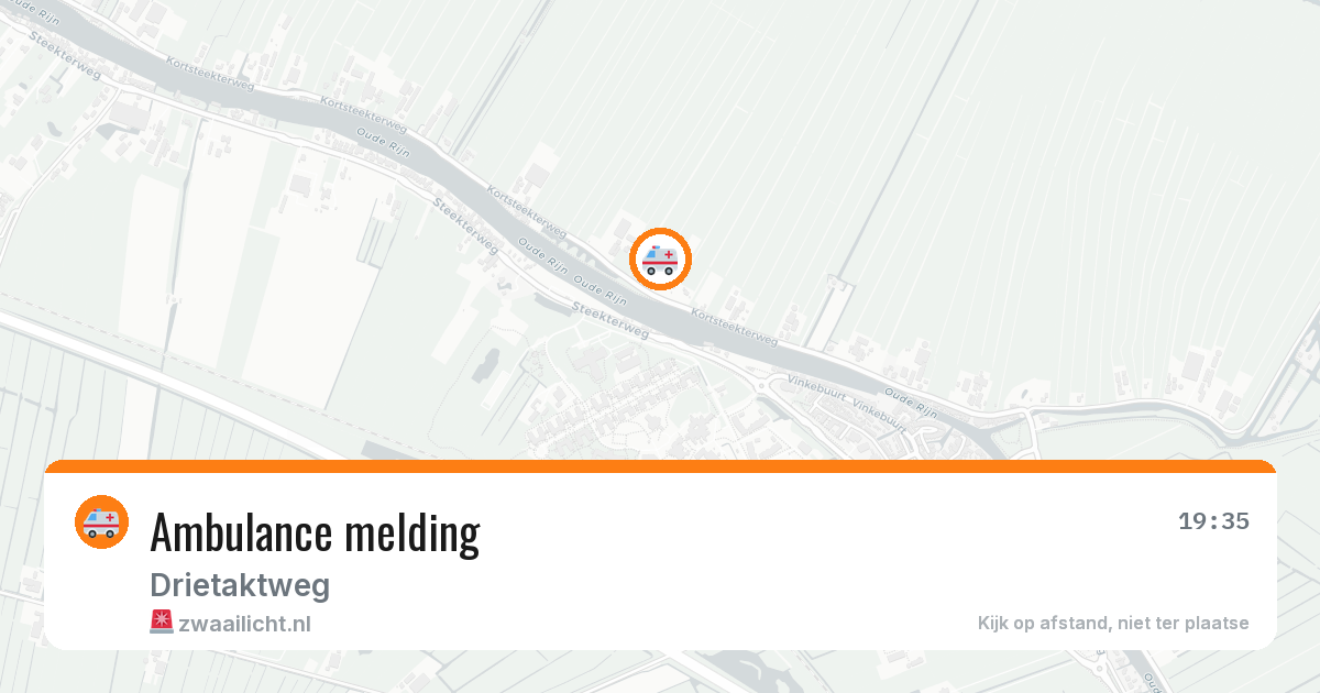 Ambulance melding — 2 jul 2026