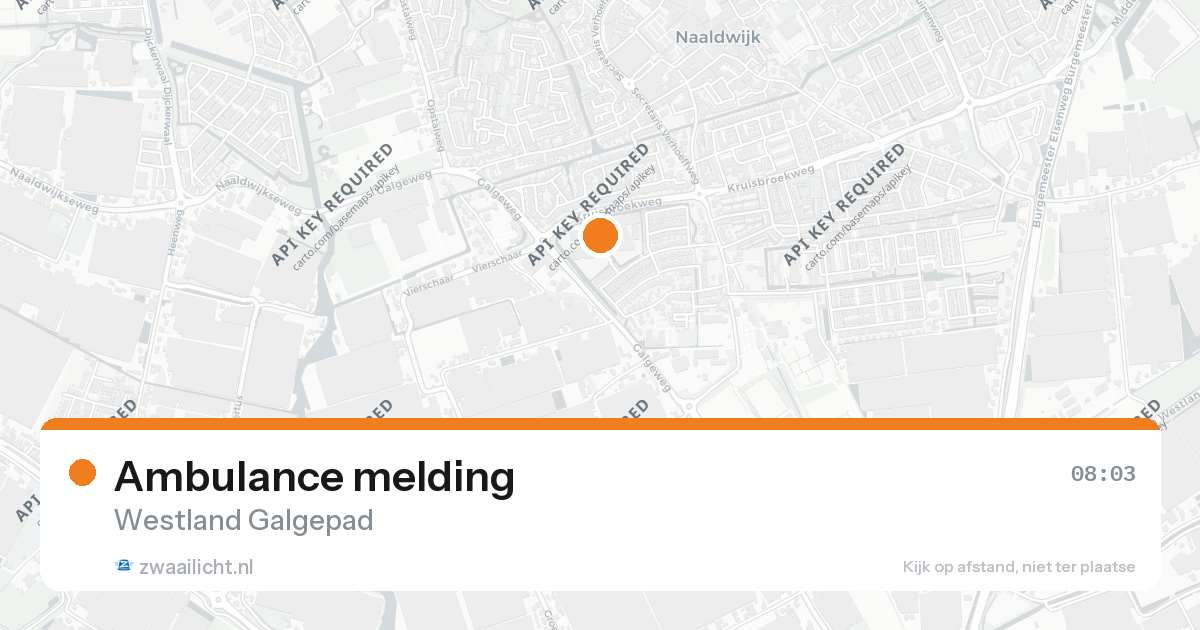 Ambulance melding — 7 feb 2026