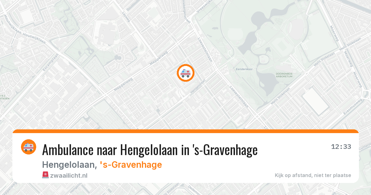 Ambulance naar Hengelolaan in 's-Gravenhage — 27 mei 2026