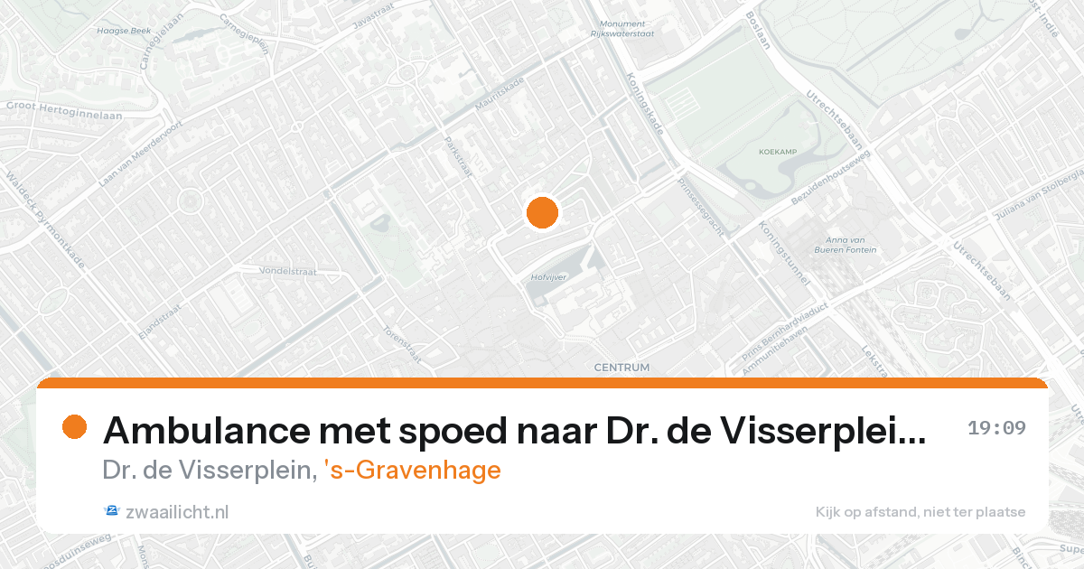 Ambulance met spoed naar Dr. de Visserplein in 's-Gravenhage — 7 feb 2026