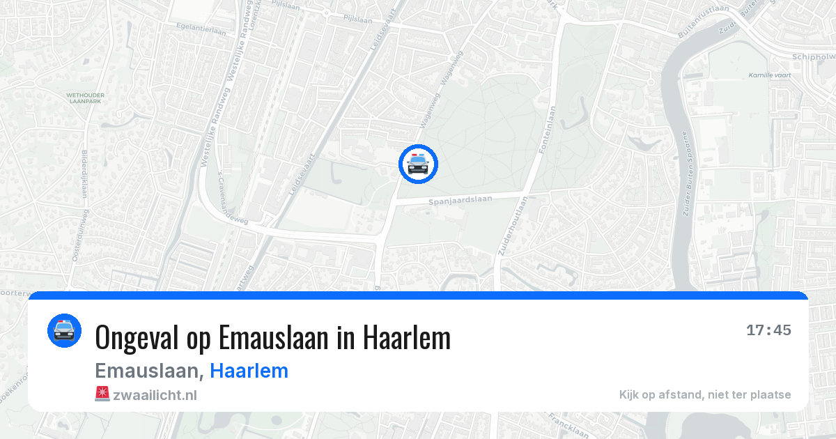 Ongeval op Emauslaan in Haarlem — 5 jun 2026