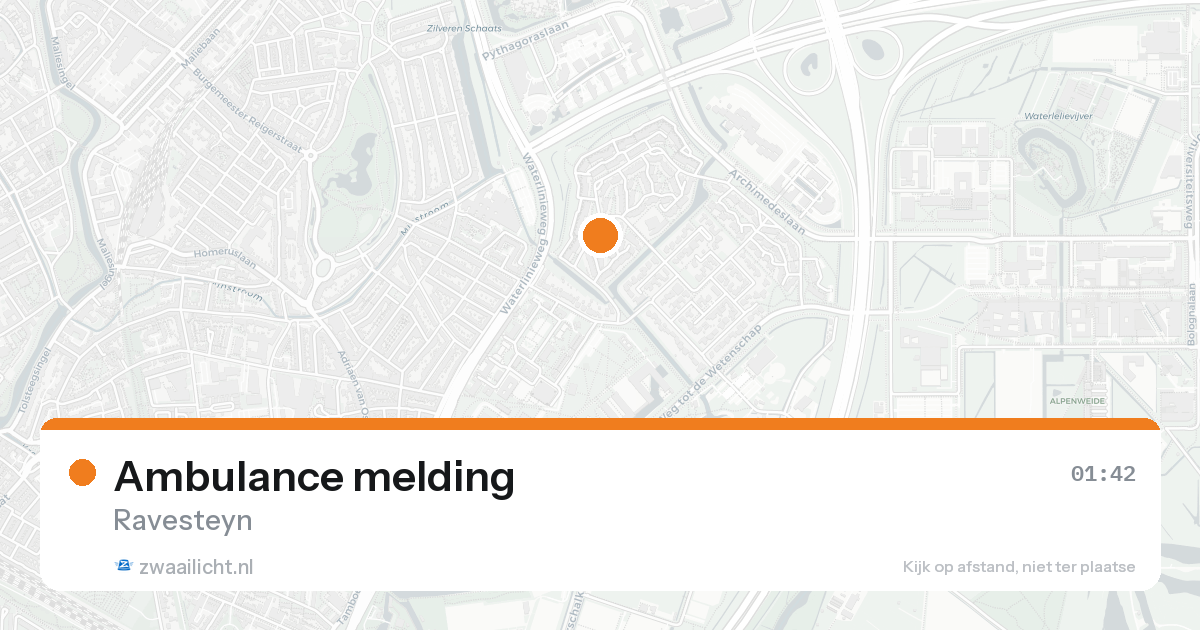 Ambulance melding — 8 feb 2026