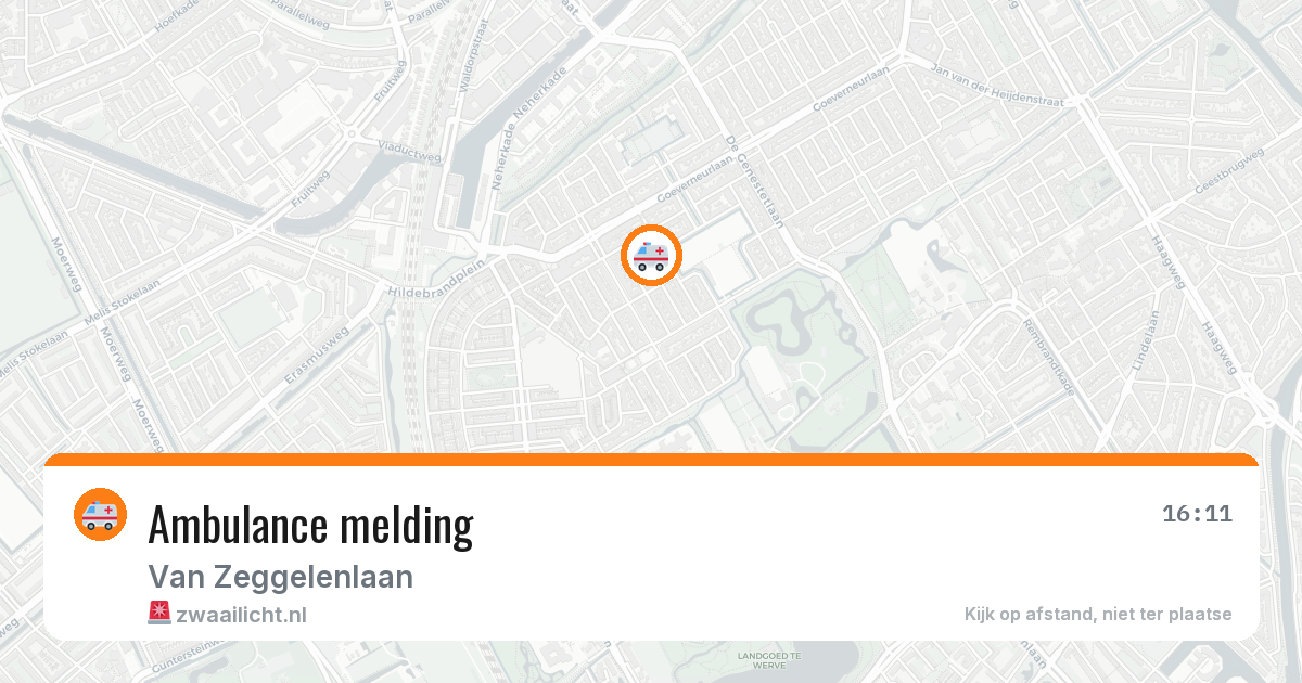 Ambulance melding — 1 jul 2026