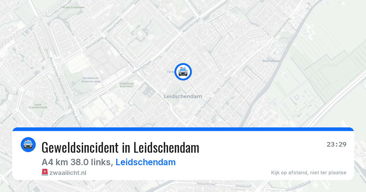 Geweldsincident in Leidschendam — 5 jul 2026