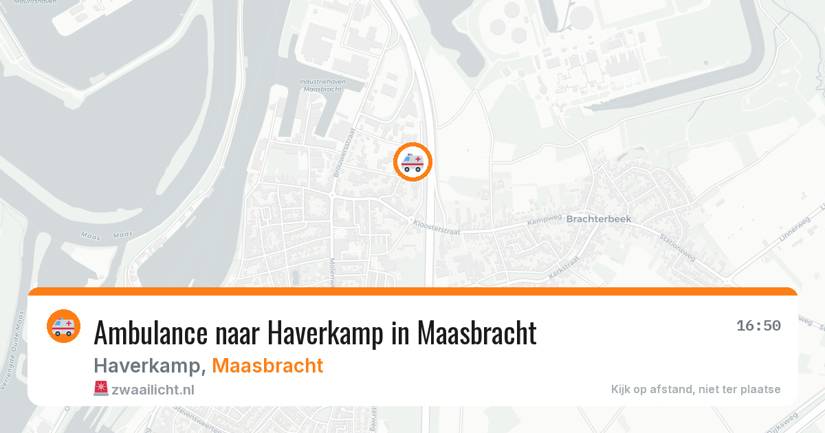 Ambulance naar Haverkamp in Maasbracht — 15 jun 2026