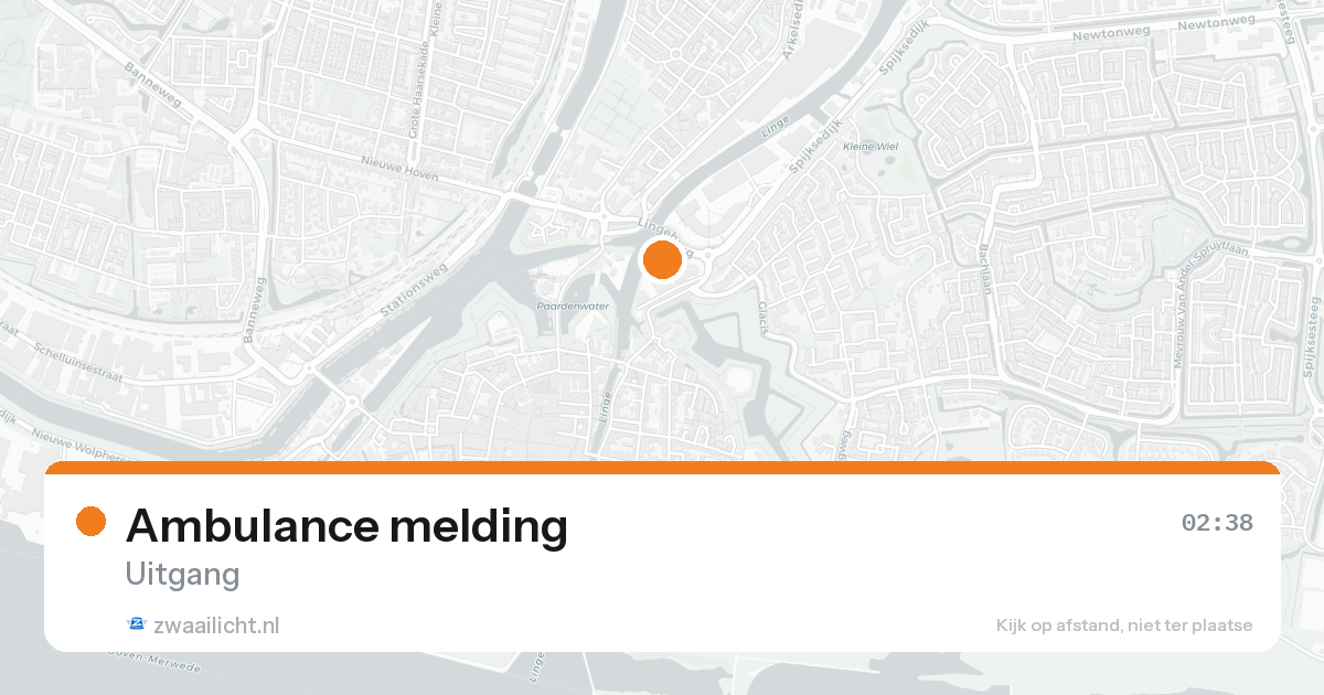 Ambulance melding — 14 jun 2026