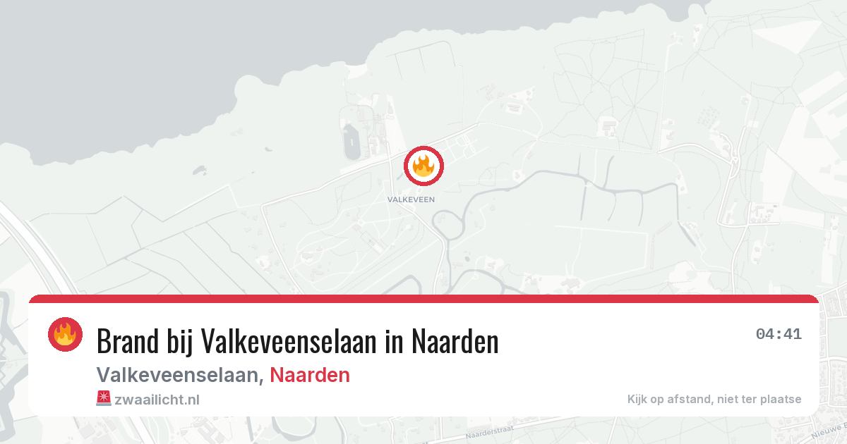 Brand bij Valkeveenselaan in Naarden — 27 jun 2026
