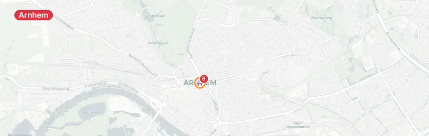 Kaart van Reanimatie Broekstraat Arnhem