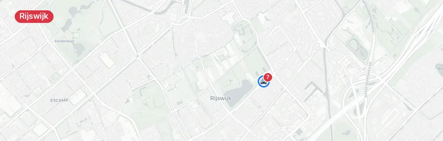 Kaart van Verkeersongeval Generaal Spoorlaan Rijswijk