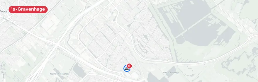 Kaart van Verkeersongevallen Avenweg, 's-Gravenhage