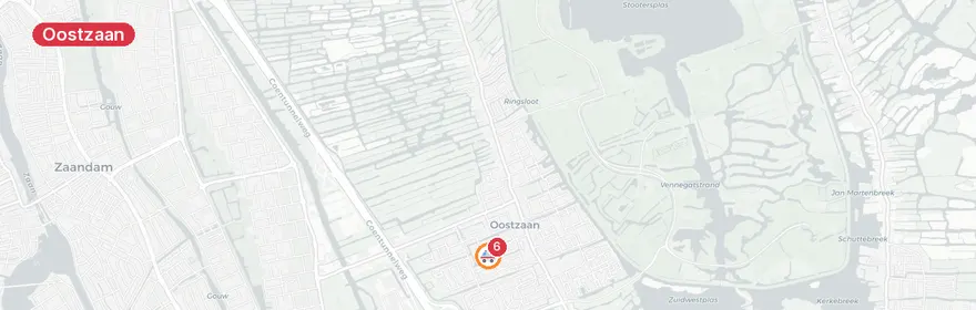 Kaart van Afhijsing Dromerstraat, Oostzaan