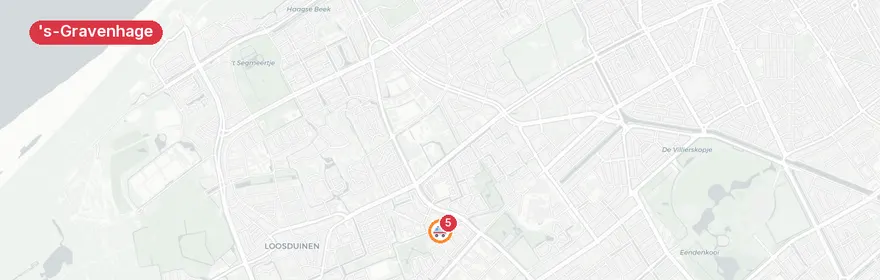 Kaart van A1-melding Dr. H.E. van Geldererf, 's-Gravenhage