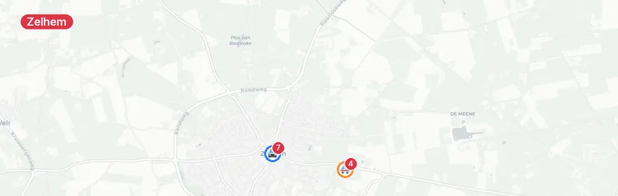 Kaart van Verkeersongeval N330 Zelhem, meerdere gewonden