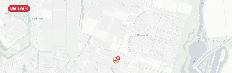 Kaart van Auto te water Anthuriumweg Bleiswijk