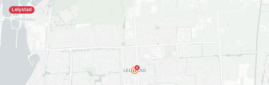 Kaart van Aanrijding N302 Lelystad, meerdere gewonden
