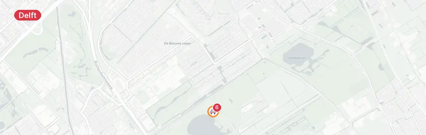Kaart van Meerdere ambulances Bospad, Delft