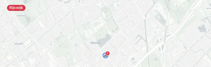 Kaart van Verkeersongeval met letsel Huis te Landelaan Rijswijk