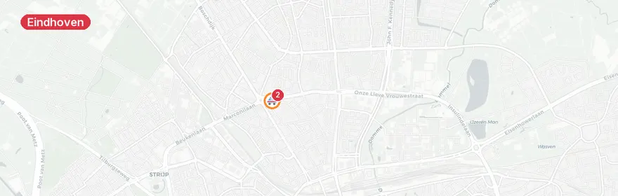 Kaart van Reanimatie Karel Doormanstraat, Eindhoven