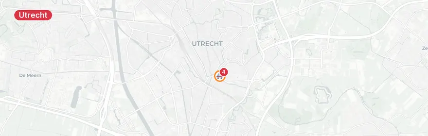 Kaart van Reanimatie Bazuinhof Utrecht