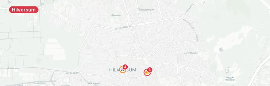 Kaart van Reanimatie Schapenkamp Hilversum
