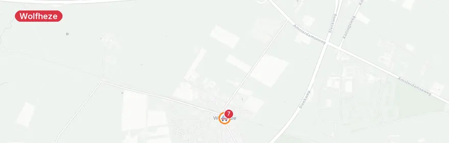 Kaart van Brand in zorginstelling Wolfheze