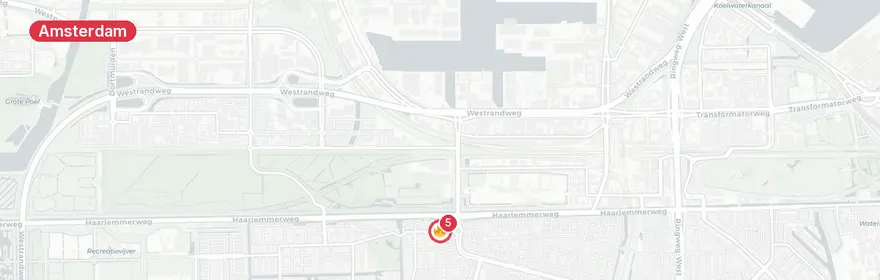 Kaart van Verkeersongeval met letsel Antony Moddermanstraat