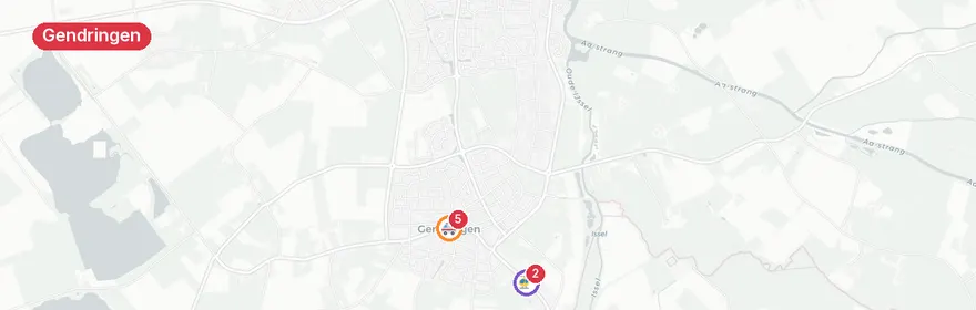 Kaart van Spoedeisende medische hulp Gendringen