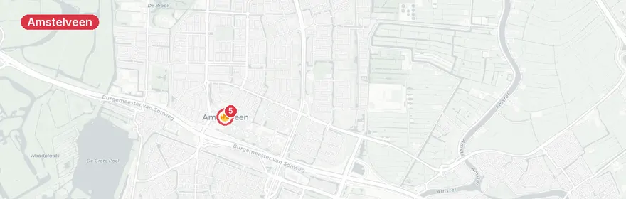 Kaart van Woningbrand Kruitmolen Amstelveen