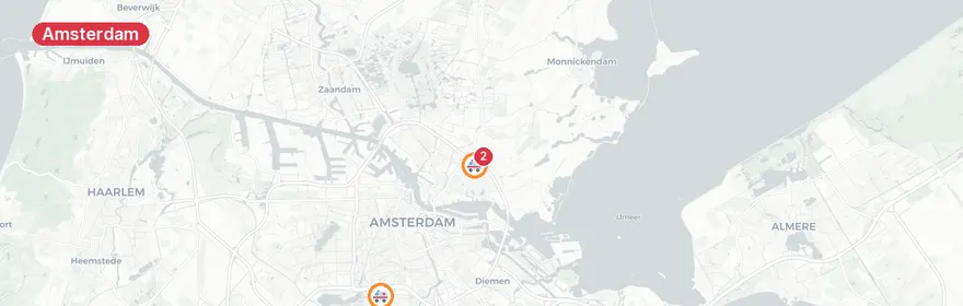 Kaart van Verkeersongeval J. Drijverweg Amsterdam