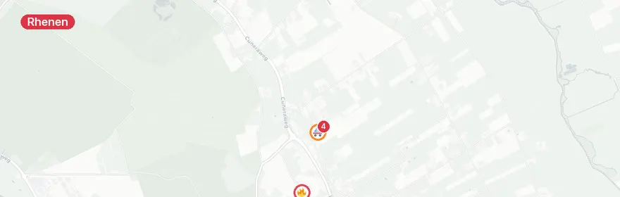Kaart van Reanimatie op Bovenweg Rhenen